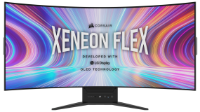Corsair announces the first bendable XENEON FLEX 45WQHD240 OLED gaming monitor